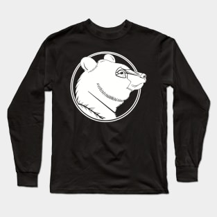 Bear White Long Sleeve T-Shirt